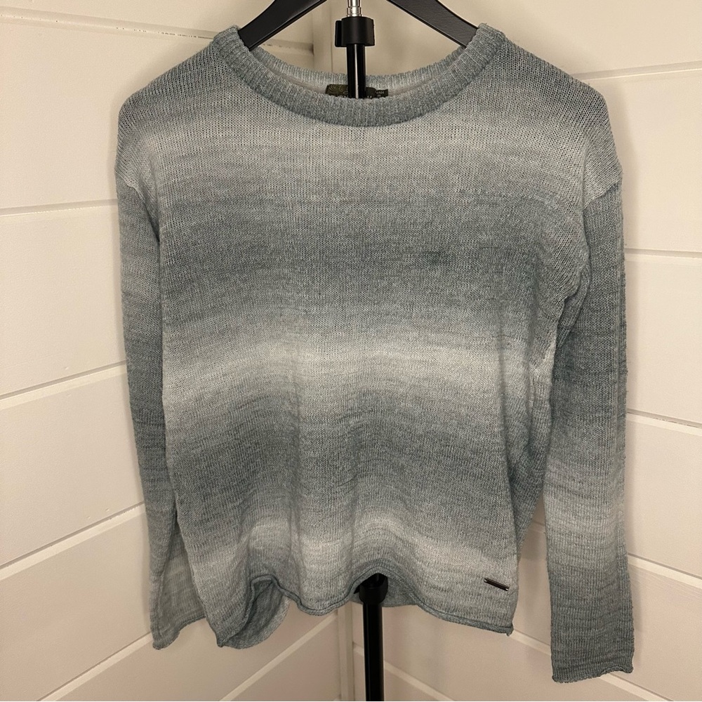 Prana Nightingale Pullover Ombre Knit Sweater Size: Medium